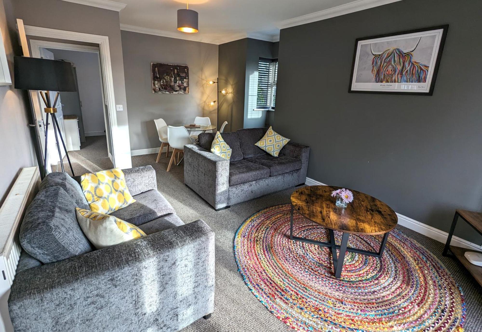 Stylish Modern Apartment, Free Secure Parking Allesley Bagian luar foto